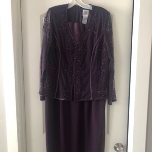 Floor length Mother of the Bride Dress